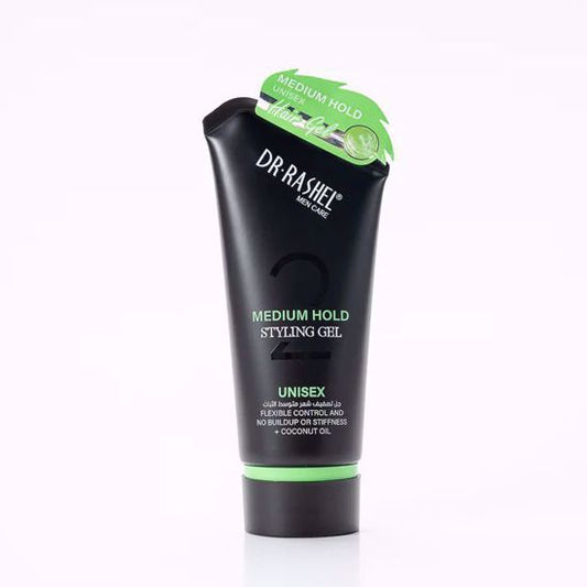 Dr. Rashel Medium Hold Styling Gel – Unisex Natural Control & Smooth Definition
