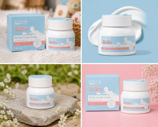 ESTELIN Baby Moisturizing Cream – 24-Hour Hydration & Gentle Skin Protection (50g)