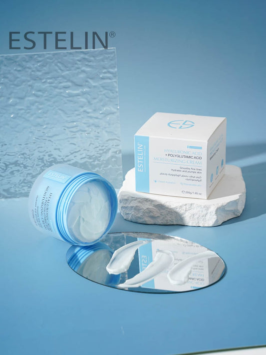 ESTELIN Hyaluronic Acid + Polyglutamic Moisturizing Cream