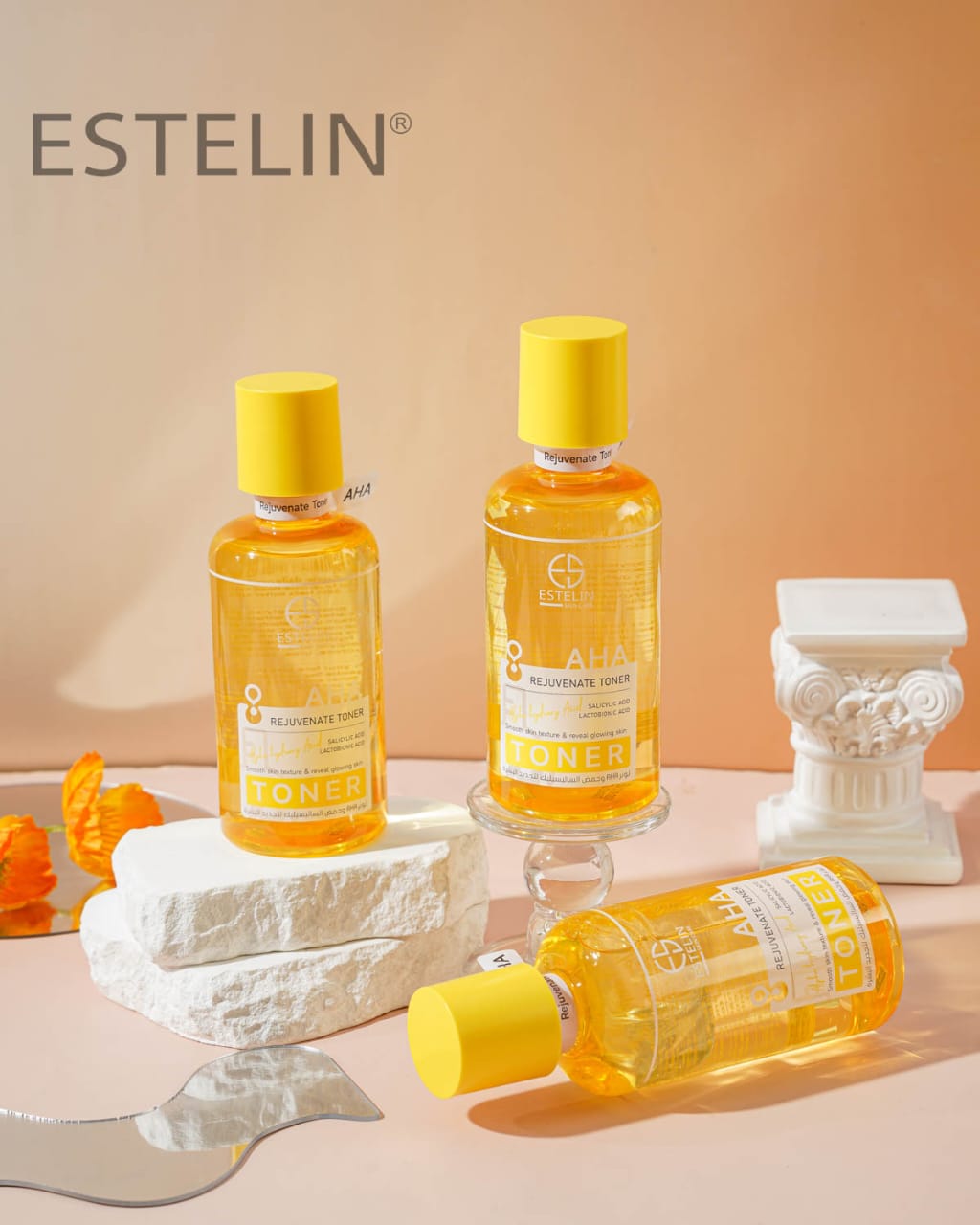 ESTELIN AHA Rejuvenate Toner 400ml Dr Rashel Official estelin-aha-rejuvenate-toner-400ml-dr-rashel-official