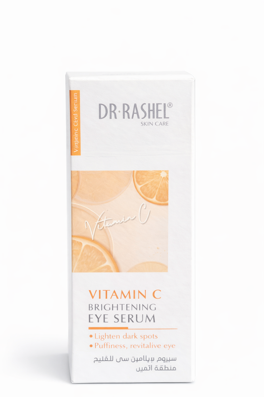 DR. RASHEL Vitamin C Brightening Eye Serum – Dark Circles & Puffiness Care