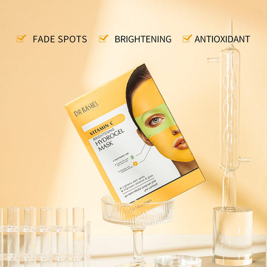 DR.RASHEL Vitamin C Brightening Hydrogel Mask – Radiance, Spot Care & Antioxidant Support