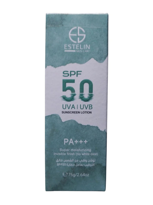 Estelin Super Moisturizing Sunscreen Lotion SPF50