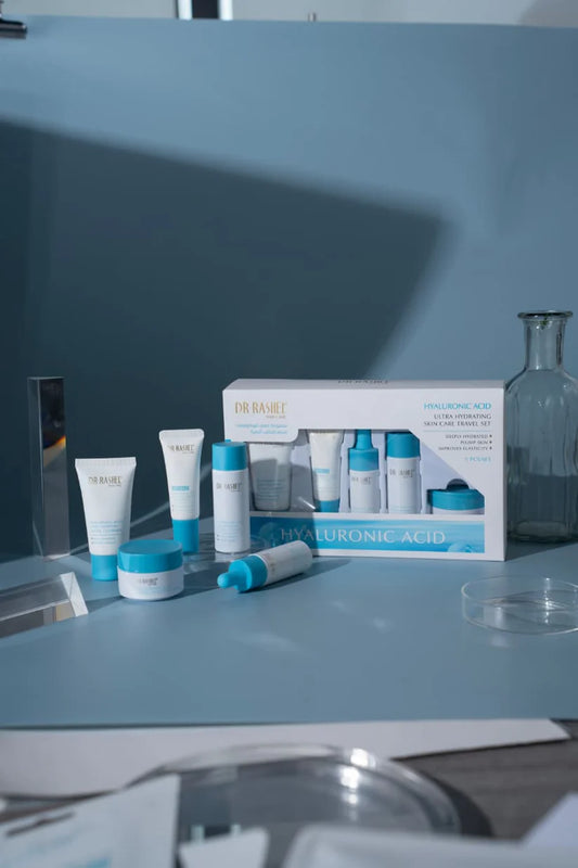 Dr Rashel Hyaluronic Acid Ultra Hydrating Skin Care Travel Set – 5 Pcs