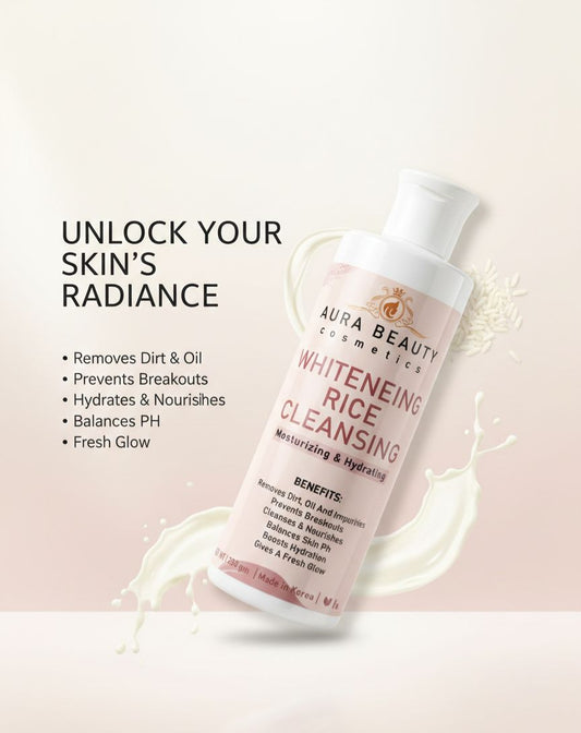 Aura Beauty Whitening Rice Facial Kit