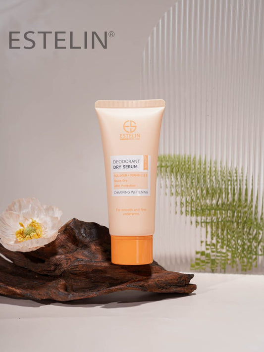 ESTELIN DEODORANT DRY SERUM COLLAGEN VITAMIN C AND E 60 ML