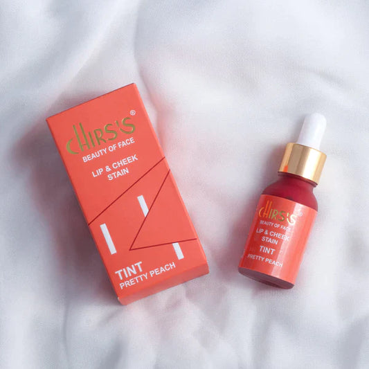 CHIRS'S Lips & Cheeks Stain Tint - Pretty Peach