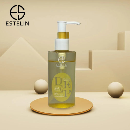 Estelin 3 IN 1 Vitamin C Deep Cleansing Oil -Purifying & Brightening