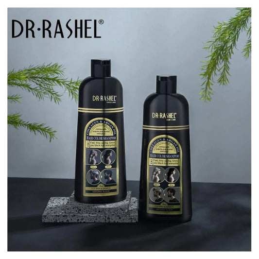 Dr.Rashel Collagen And Argan Oil Hair Color Shampoo 400 ML