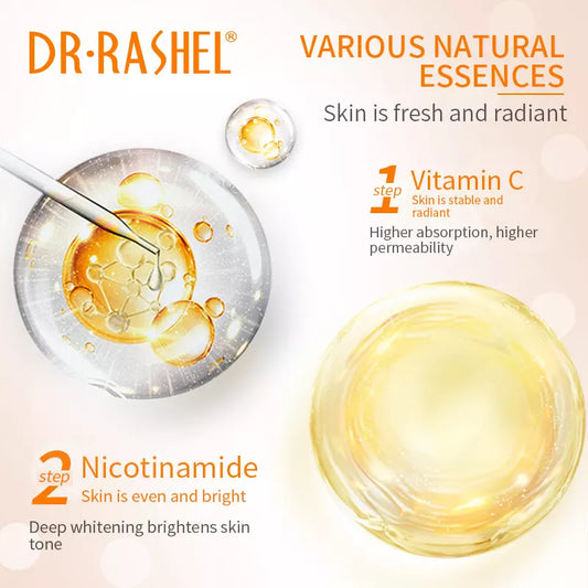 Dr.rashel Vitamin C Brightening & Hydrating Hand & Foot Cream - Dr-Rashel-Official