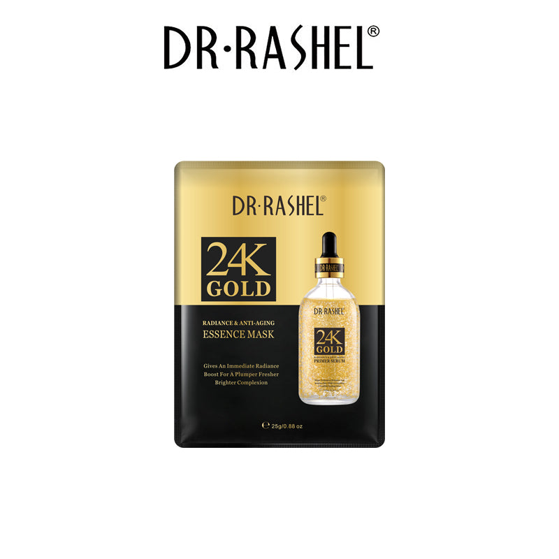 Dr.Rashel 24K Gold Radiance & Anti-Aging Essence Mask - Dr-Rashel-Official