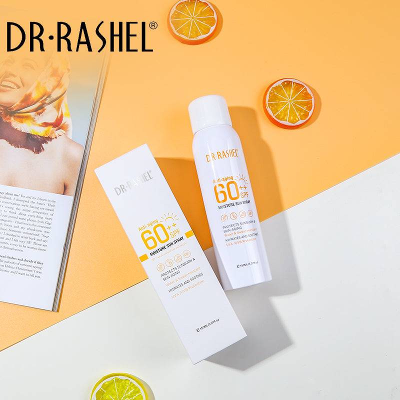 DR RASHEL Anti-aging and Moisture Sun Spray SPF 60++ 150ml Sunscreen Spray - Dr-Rashel-Official