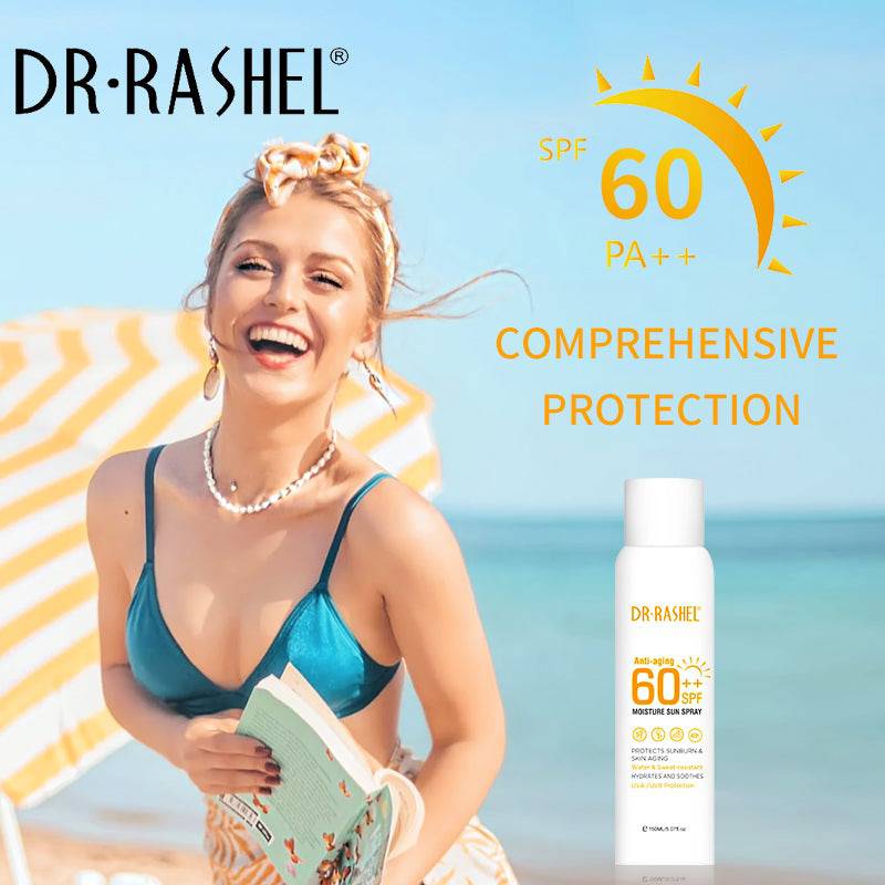 DR RASHEL Anti-aging and Moisture Sun Spray SPF 60++ 150ml Sunscreen Spray - Dr-Rashel-Official