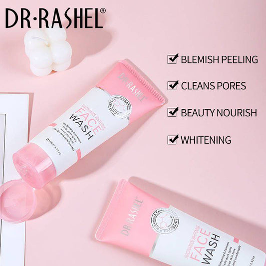 DR RASHEL Niacinamide Whitening Fade Dark Spots Face Wash 100g - Dr-Rashel-Official