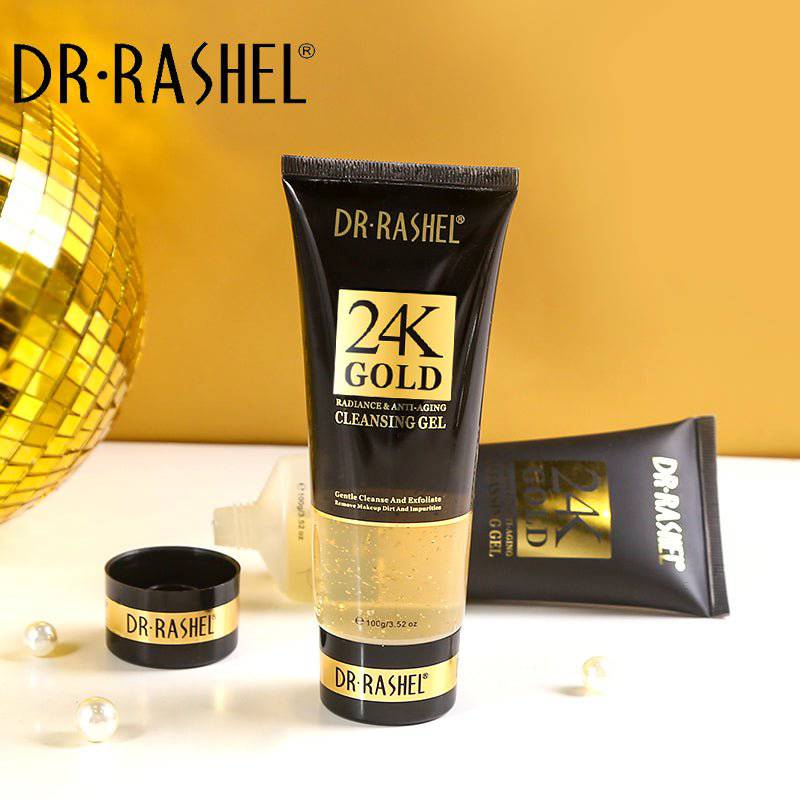 Dr.Rashel 24K Gold Radiance & Anti-Aging Cleansing Gel - Dr-Rashel-Official