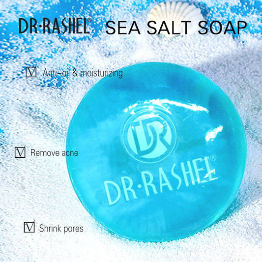 Dr.Rashel Detoxifies Pores Sea Salt Soap - 100gms - Dr-Rashel-Official