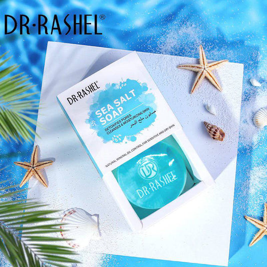Dr.Rashel Detoxifies Pores Sea Salt Soap - 100gms - Dr-Rashel-Official