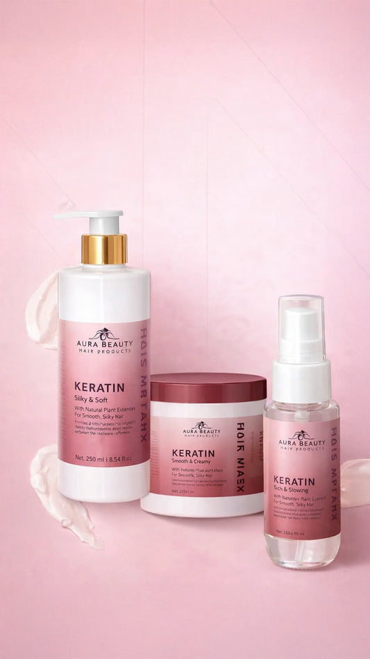 Aura Beauty Keratin Hair Care Kit