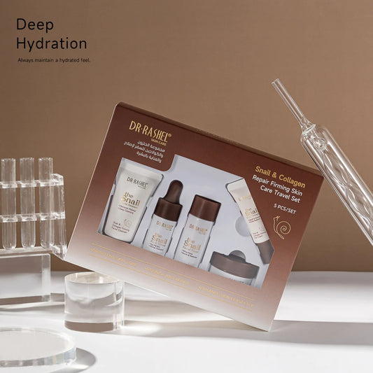 DR.RASHEL  Snail & Collagen Repair Firming Skin Care Travel SeT