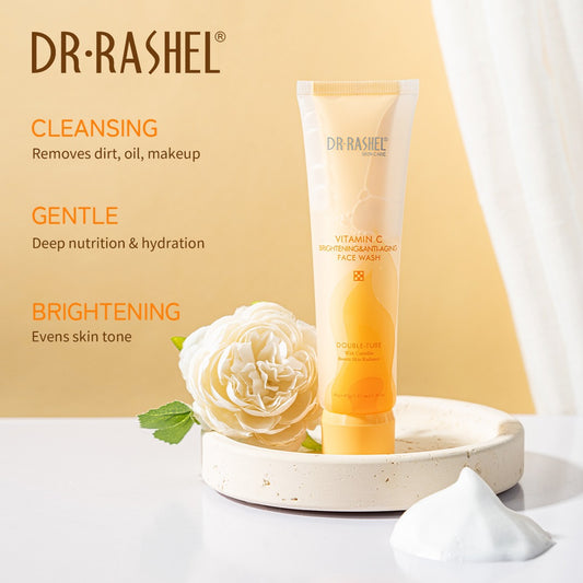 Dr. Rashel Vitamin C Brightening & Anti Aging Face Wash