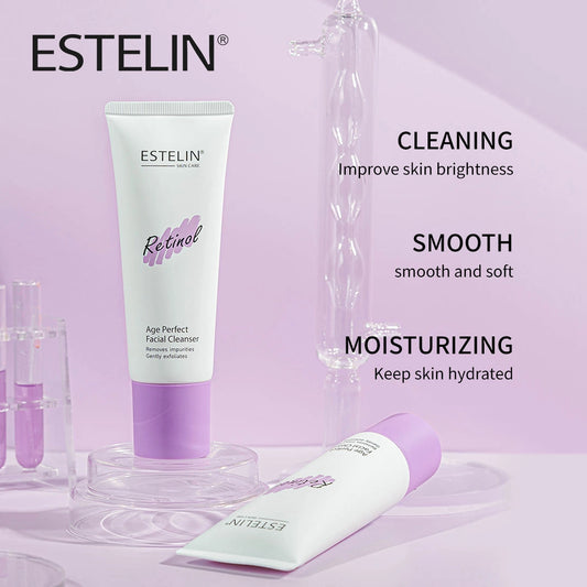Estelin - Retinol Age Perfect Facial Cleanser 120g
