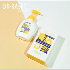 Dr Rashel Vitamin C Hyaluronic Acid Moisturizing  SPF 50+ Sunscreen Lotion - 180ml