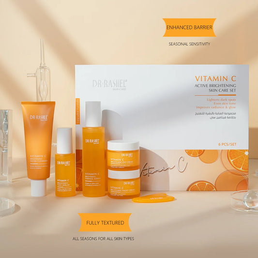 Dr. Rashel Vitamin C Active Brightening Skin Care Set (6 Pieces / Set)