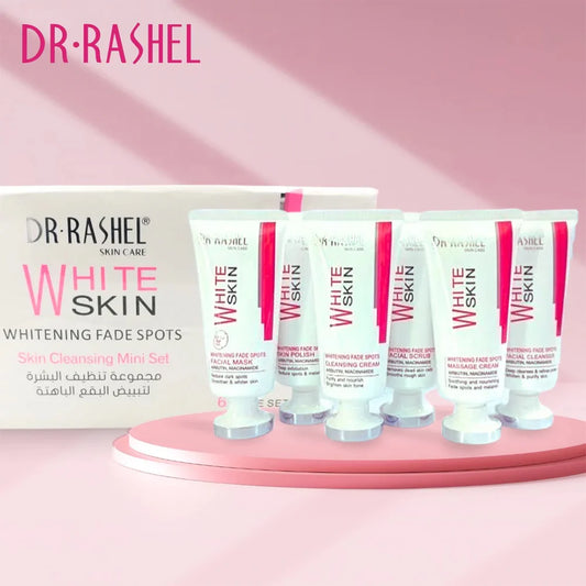 Dr Rashel Whitening Fade Spots Skin Cleansing Mini Set - Pack of 6pcs