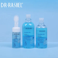 Dr.Rashel Hyaluronic Acid Skin Care Cleaning Set for plump skin deliver intense hydration