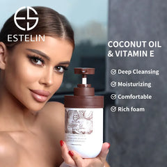 Estelin Vitamin E Coconut Oil Body Wash - 500ml