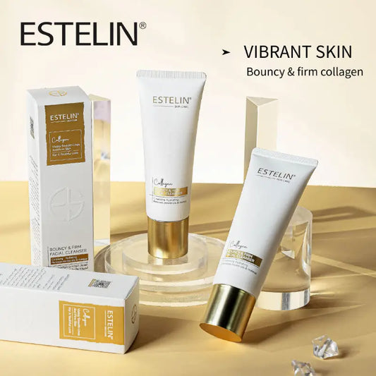 Estelin Collagen Bouncy & Firm Facial Cleanser 120g