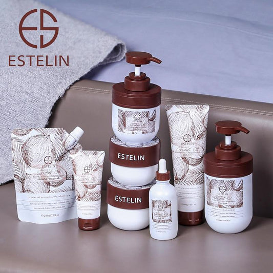 Estelin Vitamin E Coconut Oil Face & Body Care Series Pack Of 8