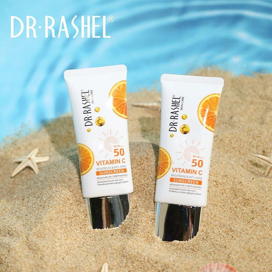 Dr Rashel Vitamin C Brightening & Anti Aging Suncream SPF50 - 50g