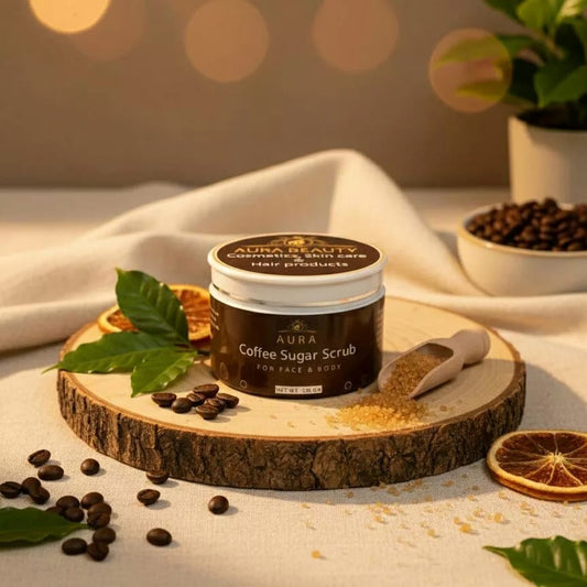 Aura Beauty Coffee Sugar Scrub
