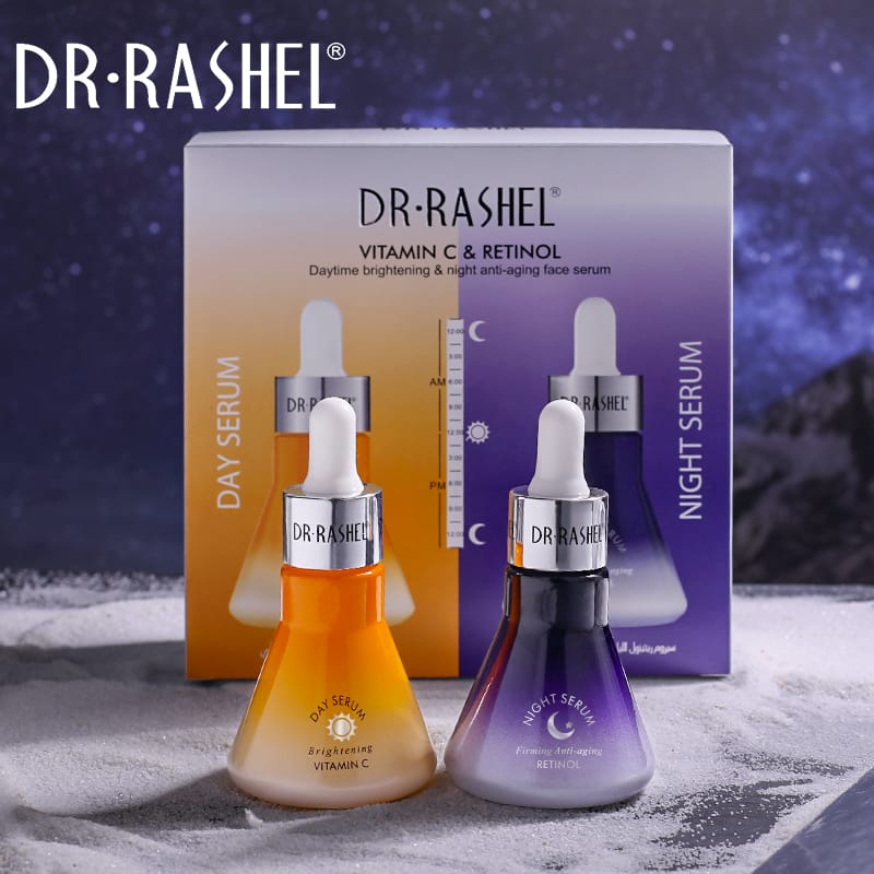 Dr.Rashel Vitamin C & Rentinol Day & Night Face Serum – Dr-Rashel-Official