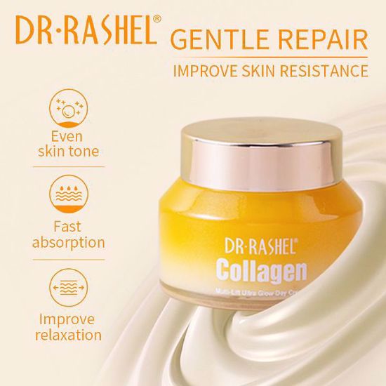 Dr Rashel Uniform Skin Structure Collagen Multi Lift Ultra Glow Day Cream 50gms - Dr-Rashel-Official