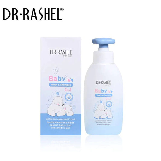 Dr.Rashel Baby 2 in 1 Wash & Shampoo - 300ML