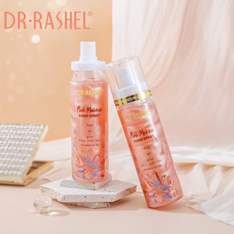 Dr.Rashel Lightweight & Moisturizing Pink Makeup Fixer Spray - Dr-Rashel-Official
