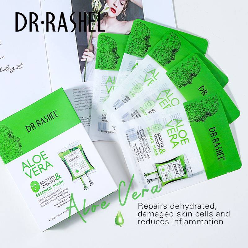 Dr.Rashel Aloe Vera Soothe & Smooth Essence Mask - Dr-Rashel-Official