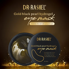 DR RASHEL Skin Care 24k Gold Black Pearl Hydrogel Eye Mask 60pcs Brightening Lightening Moisturizing Eye Mask - Dr-Rashel-Official