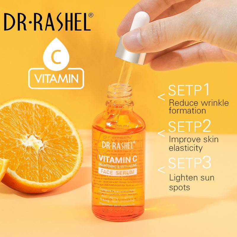 Dr.Rashel Vitamin C Brightening & Anti Aging Face Serum - 50ml - Dr-Rashel-Official