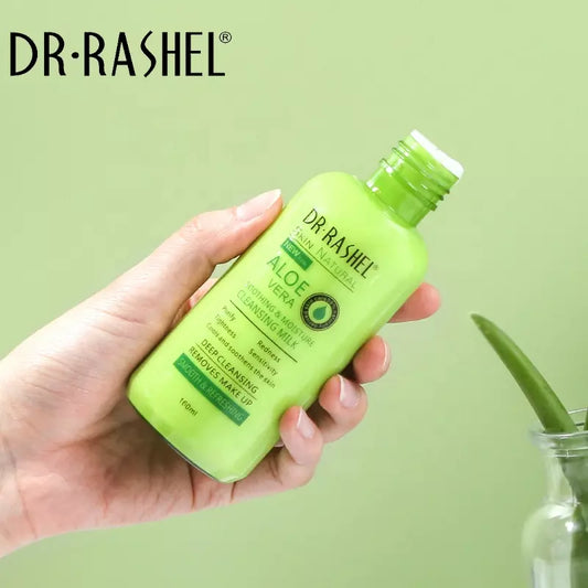 Dr. Rashel Aloe Vera Soothing & Moisture Cleansing Milk Skin Natural Smooth & Refreshing 160ml - Dr-Rashel-Official