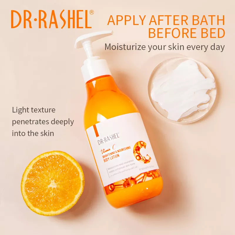 D Rasel May Dr. Rashel Vitamin C Brightening & Nourishing Body Lotion – Dr-Rashel ...