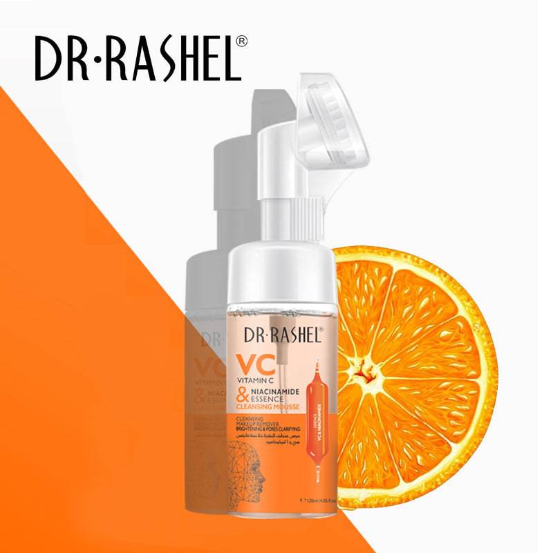 Dr.Rashel Vitamin C & Niacinamide Essence Cleansing Mousse - 125ml - Dr-Rashel-Official