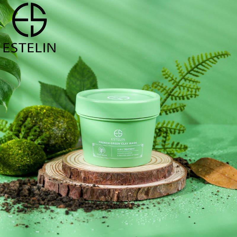 Estelin French Green Clay Mask By Dr.Rashel - 100g - Dr-Rashel-Official