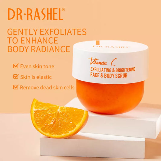 Dr. Rashel Vitamin C Exfoliating & Brightening Face & Body Scrub - Dr-Rashel-Official