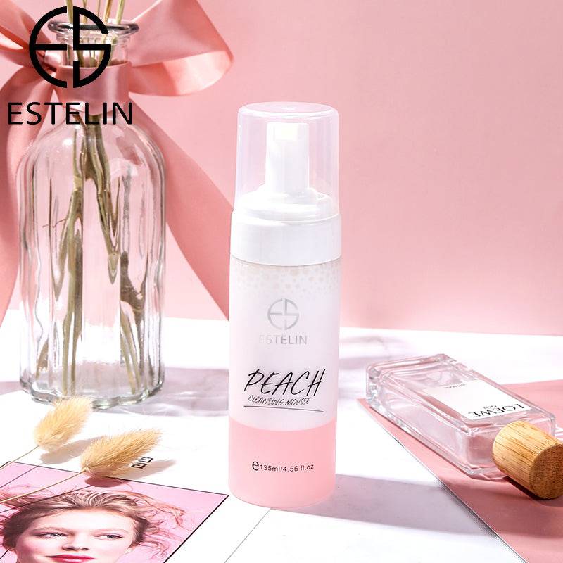 ESTELIN Skin Care Deep Cleaning Pore Cleaning Peach Cleansing Mousse 135ML - Dr-Rashel-Official