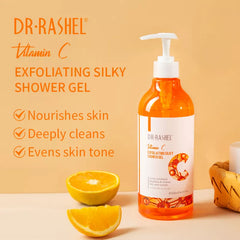 Dr.Rashel vitamin C whitening Exfoliating silky shower gel - Dr-Rashel-Official