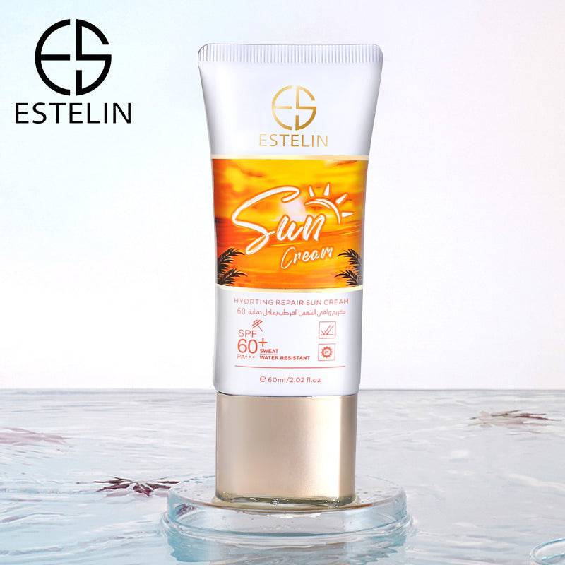 ESTELIN Hyaluronic Moisturizing and Repairing Sun Cream SPF60+ - Dr-Rashel-Official