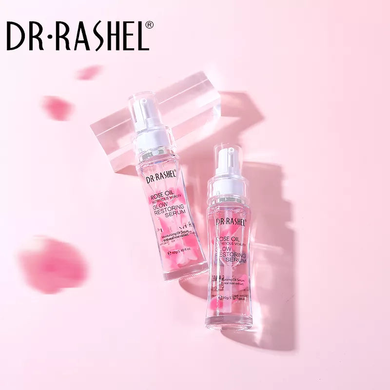 Dr.Rashel Rose Oil Nutritious Vitality Glow Series - Pack Of 3 - Dr-Rashel-Official